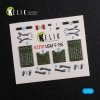 KELIK K72111 F-15E interior 3D decals for Academy kit 1/72